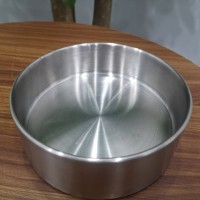 32oz double walled stainless steel metal dog bowl food bowl large capacity pet dog feeding drinking water bowl with logo custom