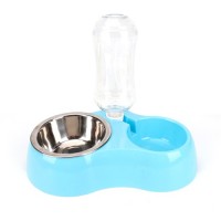 Premium Quality Spill Proof Double Water & Food Dinner Pet Drinking Bowl